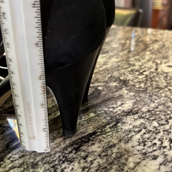 Franco Sarto Black Suede 9M - Picture 5 of 10